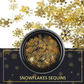 Snowflakes Sequins Nail Decoration