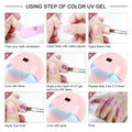 COSCELIA 1PC 30 Colors UV Color Gel 5ml