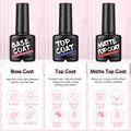 Coscelia Base Coat & Top Coat & Matte Coat