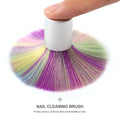 Nail Cleaning Brush Short Handle Dust Nail Brush