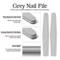 Grey Rhombus Nail File Buffers Block