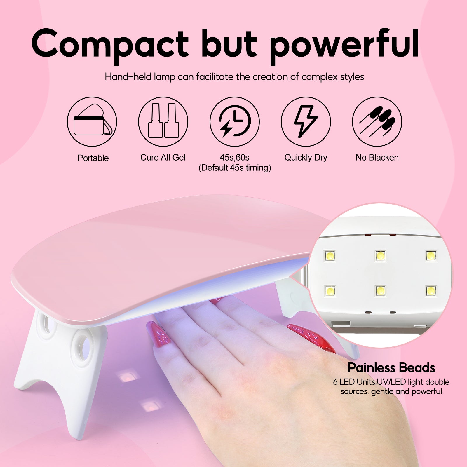 Coscelia Gel Polish Kit Wtih UV Nail Lamp - 4 Colors Gel Polish Set with Base Top Coat ＆ Nail Art Tool Set, Nail Salon Quality, Women Gift