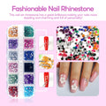 12 Colors of Nail Art Rhinestone