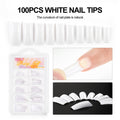100PC Half Cover False Nail Tips