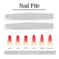 Nail Files 100/180 Multi-Functional Double-Sided