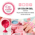 UV Color Gel Kit 6 Colors with 18w UV Lamp