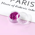 Purple Nail Art Rhinestone