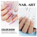 12 Colors Glitter Poly Nail Extension Set