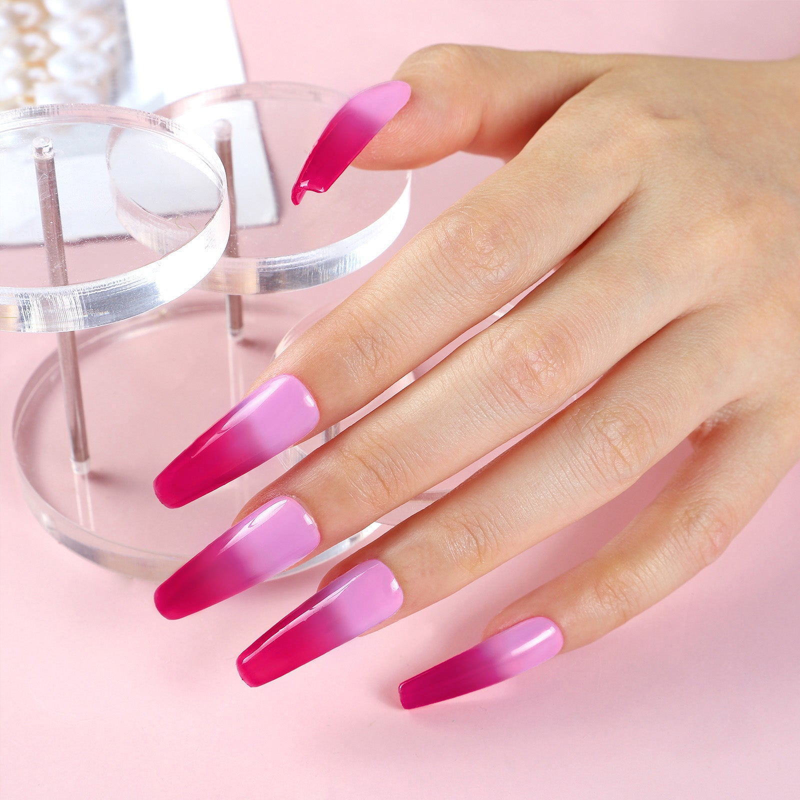 Coscelia Temperature Changing Gel Nail Polish Set - 8 Colors Soak-Off Gel Polish, Long Lasting for Nail Art Design Home Manicure - Gift for Nail Art Lovers