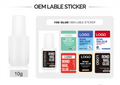 Global Nail Glue Supply Wholesale Custom logo 2g 3g 10g
