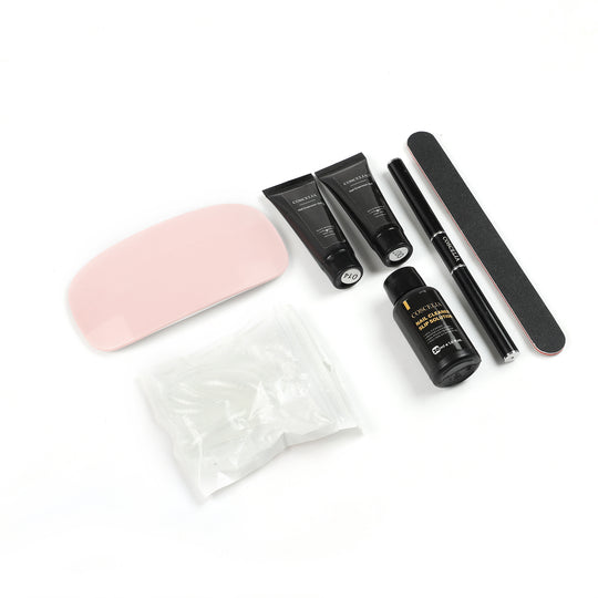 Coscelia Poly Extension Gel Kit with UV Lamp