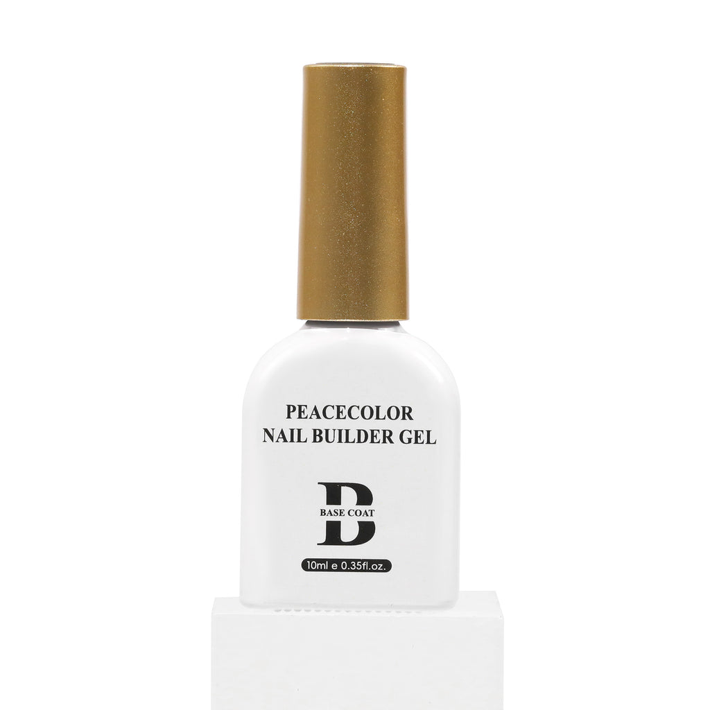 Peacecolor Nail Builder Gel Nail polish base coat, 10ML Base Coat Nail Supplies for Women