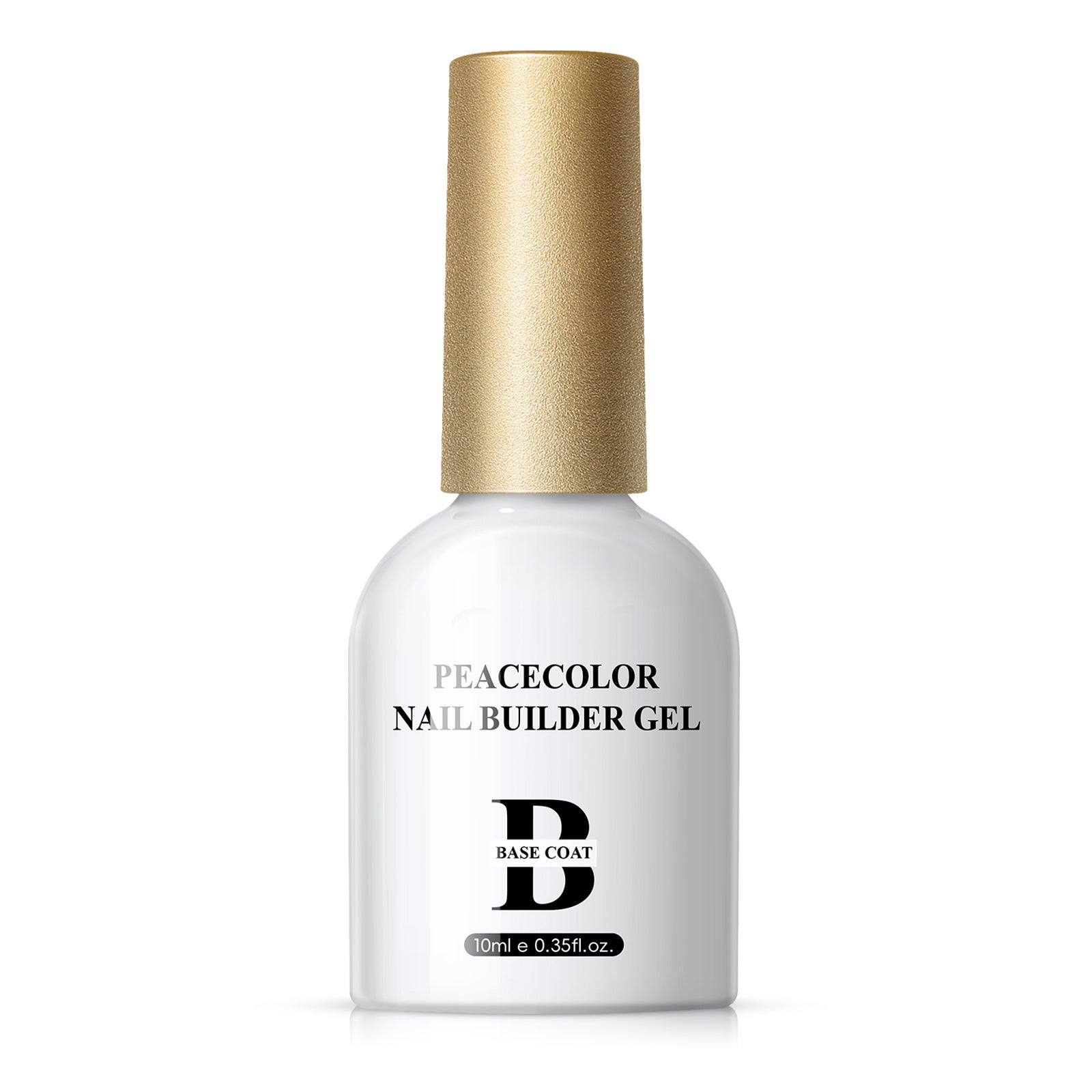 Peacecolor Nail Builder Gel Nail polish base coat, 10ML Base Coat Nail Supplies for Women