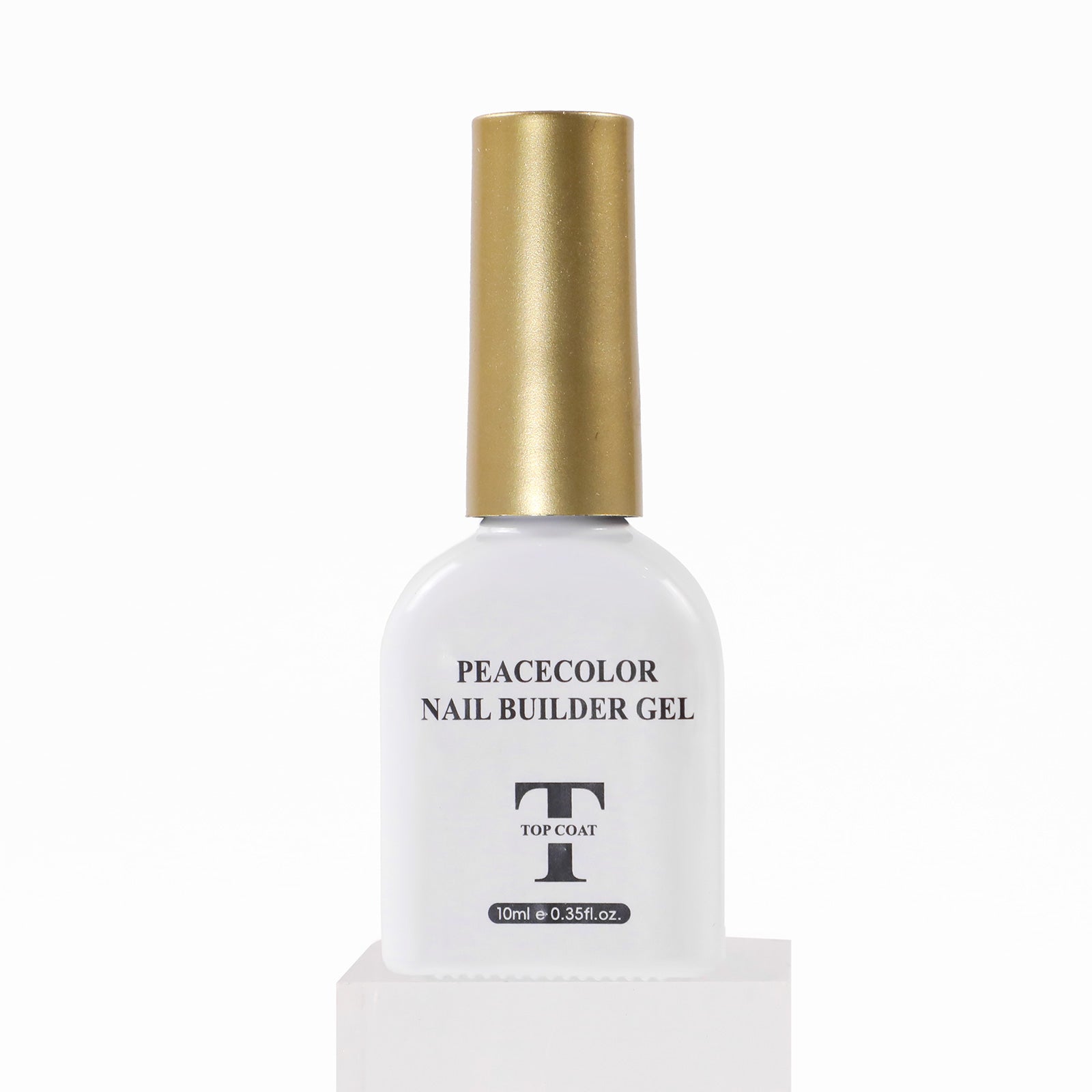 Peacecolor Nail Builder Gel Nail polish top coat, 10ML Top Coat Nail Art Design Manicure Gift