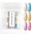 Coscelia Poly Gel 6PCS Nail Decoration Powder For Nail Design