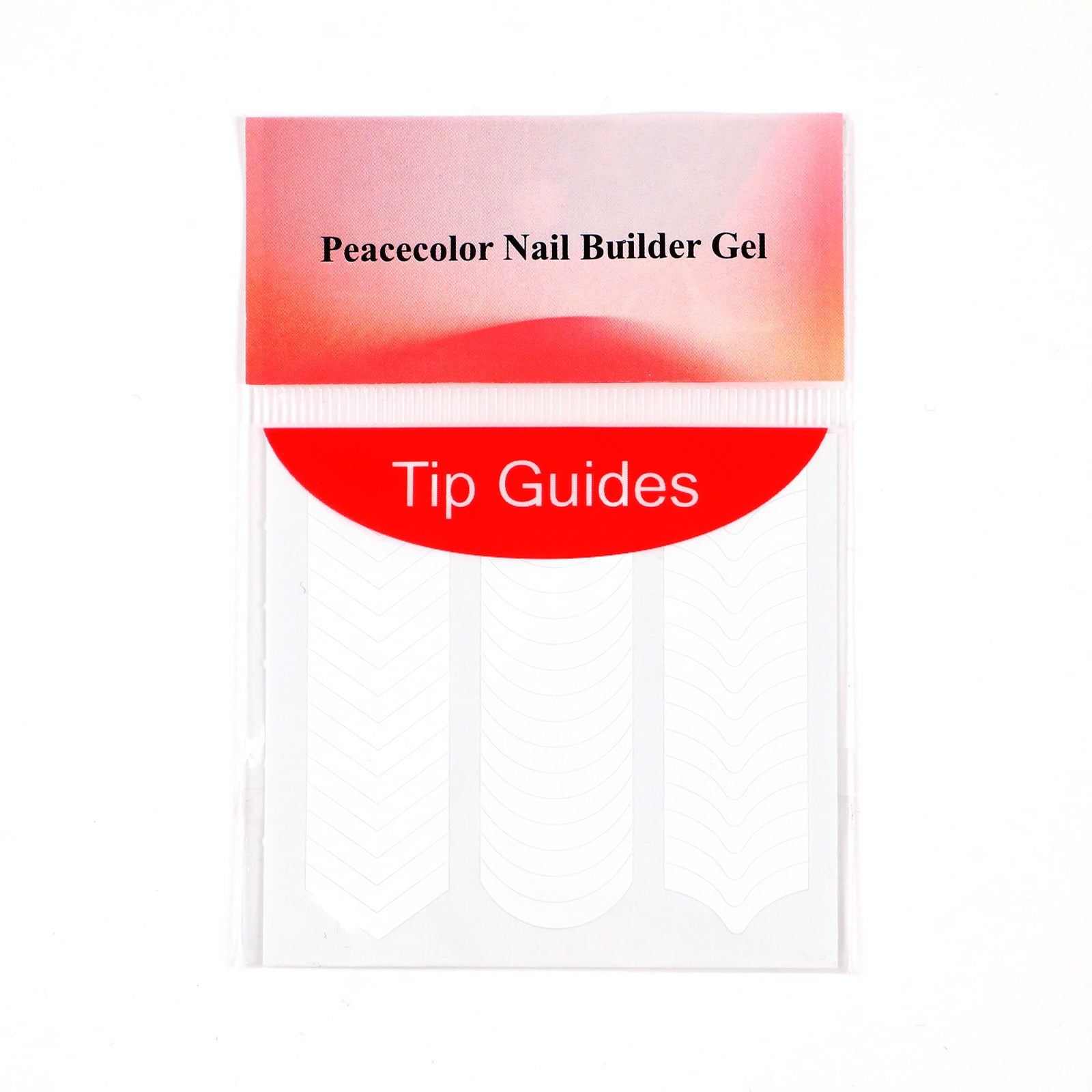 Peacecolor Nail Builder Gel Nail art stickers, 1PC French Art Stickers for DIY Women
