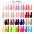 Coscelia 1pc Gel Nail Polish Gel Polish Summer Colors 7ml 48 Colors