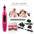 8pc gel nail polish kit 36w lamp & drill machine