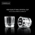 Coscelia 2pc Nail Glass Dappen Glass Cup