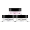 Coscelia 1pc Acrylic Powder Clear/White/Pink 6g Acrylic Nails