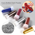 6 Colors Glitter Decoration Powder