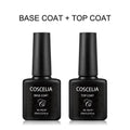 Coscelia 2pc Base Coat Top Coat 10ml Set