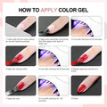 5pc gel polish set 15ml