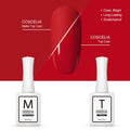 Coscelia 8pc Gel Nail Polish Set 15ml