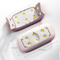 Coscelia 6W Mini Portable UV/LED Nail Lamp USB Cable