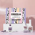 Coscelia 5pc gel polish kit with 110w lamp