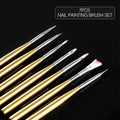 Coscelia 7pc Nail Brush Set