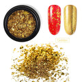 nail art gold foil