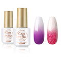 Coscelia Color Changing Gel Nail Polish Set 2pc