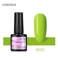 Coscelia 1pc Gel Nail Polish Gel Polish Summer Colors 7ml 48 Colors