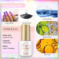 Coscelia Color Changing Gel Nail Polish Set 2pc