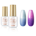 Coscelia Color Changing Gel Nail Polish Set 2pc