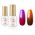 Coscelia Color Changing Gel Nail Polish Set 2pc