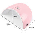 Coscelia 36W LED/UV Nail Lamp with USB Line