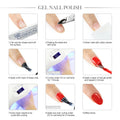Coscelia Esmeralda At The Party Gel Nail Polish Set 8pc