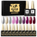 Coscelia Esmeralda At The Party Gel Nail Polish Set 8pc