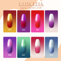 Coscelia 8 Colors Temperature Changing Gel Polish All-In-One Kit
