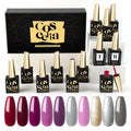 Coscelia Esmeralda At The Party Gel Nail Polish Set 8pc